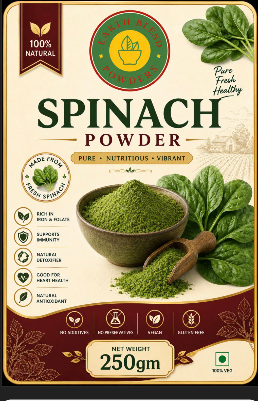 Spinach Powder